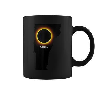 Vermont Solar Eclipse 2024 Coffee Mug | Mazezy