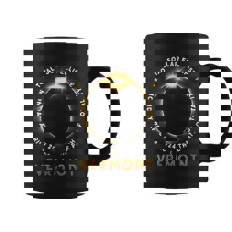 Vermont Total Solar Eclipse 2024 Totality 040824 America Coffee Mug - Seseable