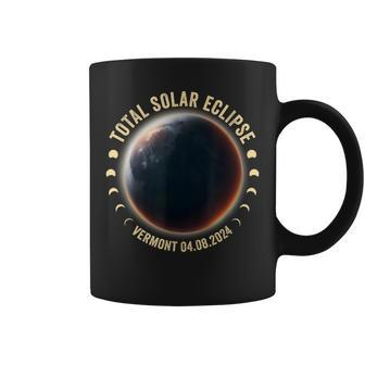 Vermont Total Solar Eclipse April 8 2024 Astronomy Fans Coffee Mug - Monsterry DE