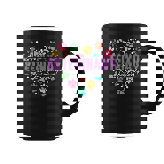 Vet Receptionist Appreciation Heart Veterinary Receptionist Coffee Mug - Thegiftio UK