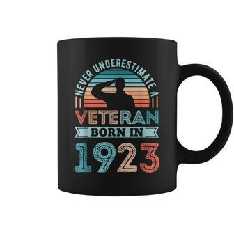 Veteran Born In 1923 100Th Birthday Military Coffee Mug - Monsterry AU
