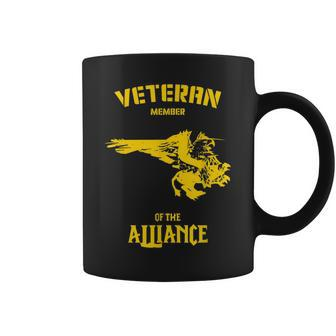 Veteran Member Wow Alliance Coffee Mug - Monsterry CA