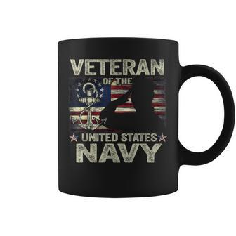 Veteran Of The Us Navy Betsy Ross Flag Usn Coffee Mug - Monsterry