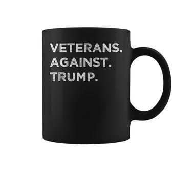 Veterans Against Trump Anti Donald Trump Impeach Trump Coffee Mug - Seseable