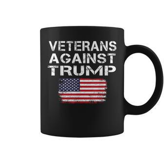 Veterans Against Trump Military Vets Against Trump Coffee Mug - Monsterry DE