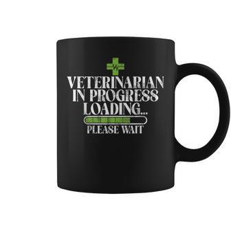 Veterinarian In Progress Please Wait Future Veterinarian Coffee Mug - Monsterry DE