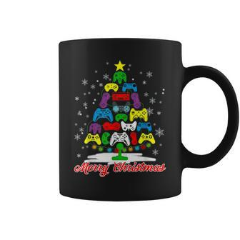 Video Game Controller Christmas Tree Gaming Christmas Gamer Coffee Mug - Thegiftio UK