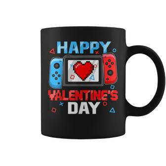 Video Game Controller Heart Happy Valentines Day Boy Toddler Coffee Mug - Seseable