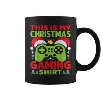 This Is My Video Gaming Christmas Gamer Gaming Xmas Coffee Mug - Thegiftio UK