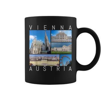 Vienna Austria Souvenir Vienna Famous Landmarks Tassen - Seseable