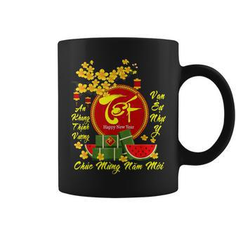 Vietnamese Lunar New Year 2024 Tet Viet Chuc Mung Nam Moi Coffee Mug - Seseable