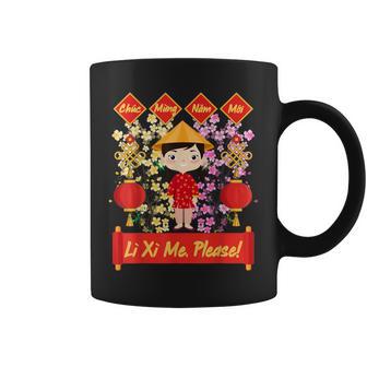 Vietnamese New Year Decorations Tet 2024 Chuc Mung Nam Moi Coffee Mug - Monsterry UK