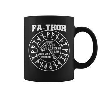 Viking Fa-Thor Father's Day Coffee Mug - Monsterry UK