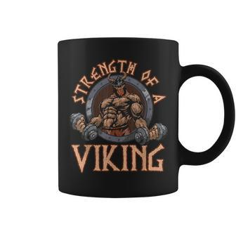 Vikings Strength Of A Viking Norse Norge Coffee Mug - Monsterry DE
