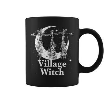 Village Witch Gothic Occult Wicca Pagan Nature Coffee Mug - Monsterry UK