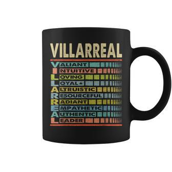 Villarreal Family Name First Last Name Villarreal Coffee Mug - Seseable