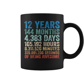 Vintage 12Th Birthday 12 Years Old Being Awesome Coffee Mug | Crazezy AU