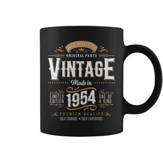Vintage 1954 70Th Birthday 70 Year Old For Women Coffee Mug - Seseable