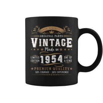 Vintage 1954 70Th Birthday 70 Year Old For Women Coffee Mug - Monsterry CA