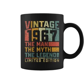 Vintage 1967 The Man The Myth The Legend 57Th Years Birthday Coffee Mug - Monsterry