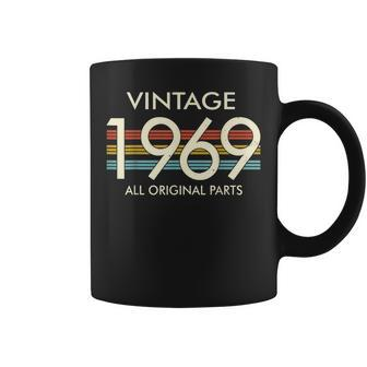 Vintage 1969 All Original Parts Was Born In 1969 Coffee Mug - Monsterry