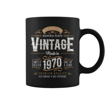 Vintage 1970 54Th Birthday Decoration 54 Year Old Men Coffee Mug - Seseable