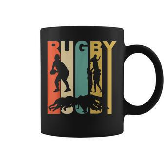 Vintage 1970'S Style Rugby Coffee Mug - Monsterry UK