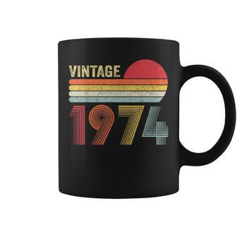 Vintage 1974 50Th Birthday 50 Years Old Coffee Mug - Monsterry DE