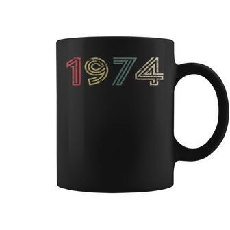 Vintage 1974 Cool 50 Year Old Bday 50Th Birthday Coffee Mug - Seseable