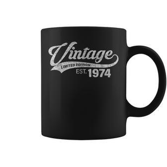 Vintage 1974 Cool 50 Year Old Bday 50Th Birthday Women Coffee Mug | Mazezy