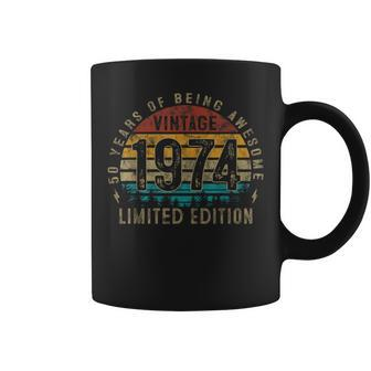 Vintage 1974 Limited Edition 50 Years Old 50Th Birthday Coffee Mug - Monsterry AU