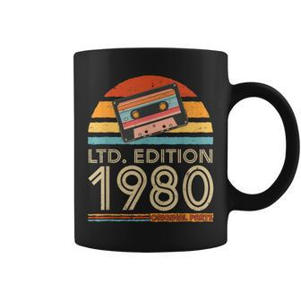 Vintage 1980 Birthday Coffee Mug - Monsterry