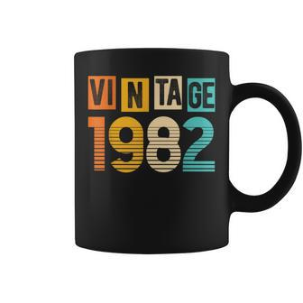 Vintage 1982 Retro Cassette Birthday Party Anniversary Coffee Mug - Monsterry CA