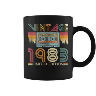 Vintage 1983 Cassette Tape 40 Year Old 40Th Birthday Coffee Mug - Monsterry UK