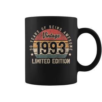Vintage 1993 30 Year Old For Man Woman 30Th Birthday Coffee Mug - Monsterry