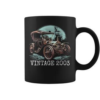 Vintage 2003 Steampunk Classic Car Automobile 21St Birthday Coffee Mug - Monsterry
