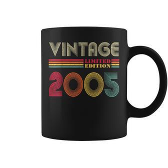 Vintage 2005 19 Years Old Boys And Girls 19Th Birthday Coffee Mug - Monsterry UK