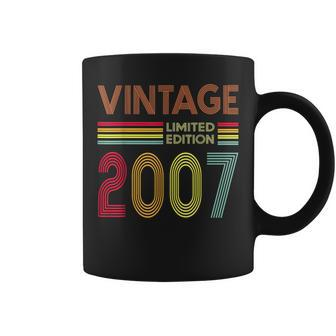 Vintage 2007 17 Years Old Boys And Girls 17Th Birthday Coffee Mug - Monsterry AU