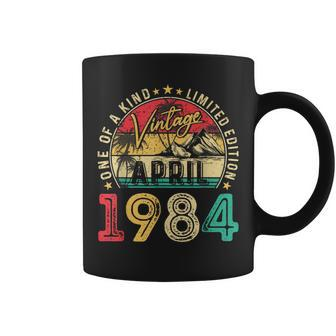 Vintage 40Th Birthday April 1984 40 Year Old Women Coffee Mug | Mazezy AU