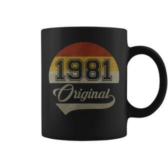 Vintage 40Th Birthday Man Woman Original 1981 Coffee Mug - Monsterry CA