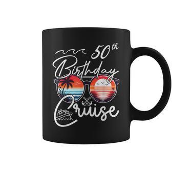 Vintage 50Th Birthday Cruise 50 Years Old Cruise Vacation Coffee Mug | Mazezy AU