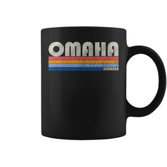 Vintage 70S 80S Style Omaha Ne Coffee Mug - Monsterry