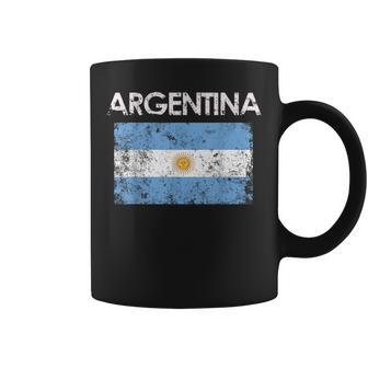 Vintage Argentina Argentinian Flag Pride Coffee Mug - Monsterry AU