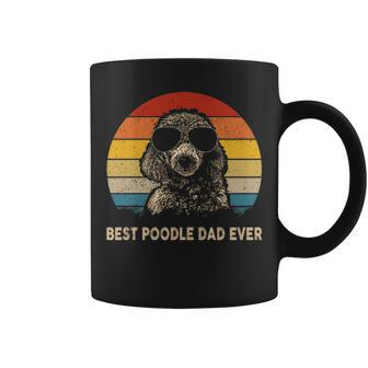 Vintage Best Poodle Dad Ever Dog Daddy Father Coffee Mug | Mazezy
