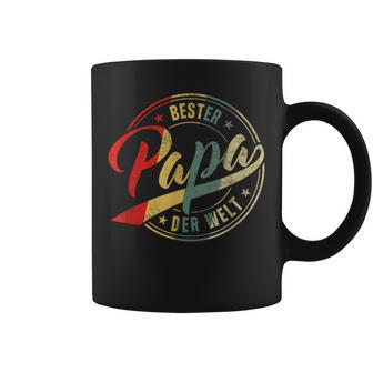 Vintage “Bester Papa Der Welt” Retro Father's Day Tassen - Geschenkecke