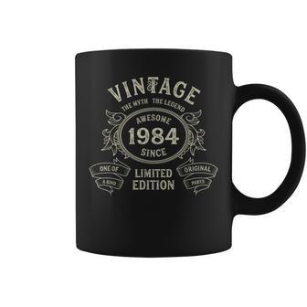 Vintage Born In 1984 Limited Edition Birthday Coffee Mug - Monsterry CA