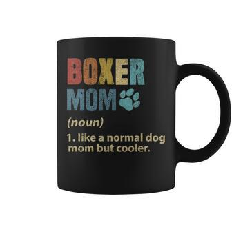 Vintage Boxer Lover For Boxer Mom Coffee Mug | Mazezy