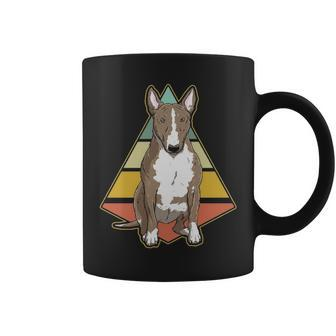 Vintage Bull Terrier Dog Retro Bull Terrier Lover Coffee Mug | Mazezy