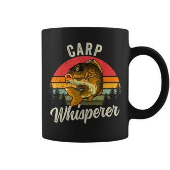 Vintage Carp Whisperer Fish Carp Fishing For Fisherman Coffee Mug - Thegiftio UK