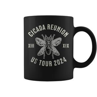 Vintage Cicada Reunion Tour 2024 Cicada Broods Xix And Xiii Coffee Mug - Seseable